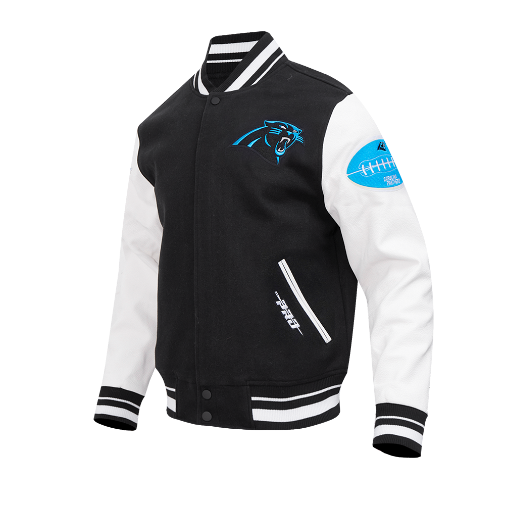 CHAMARRA UNIVERSITARIA NFL CAROLINA PANTHERS OLD ENGLISH