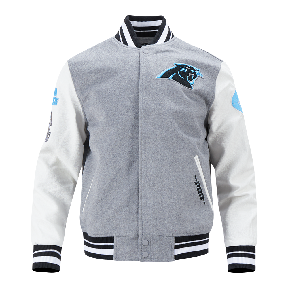 CHAMARRA UNIVERSITARIA NFL CAROLINA PANTHERS OLD ENGLISH