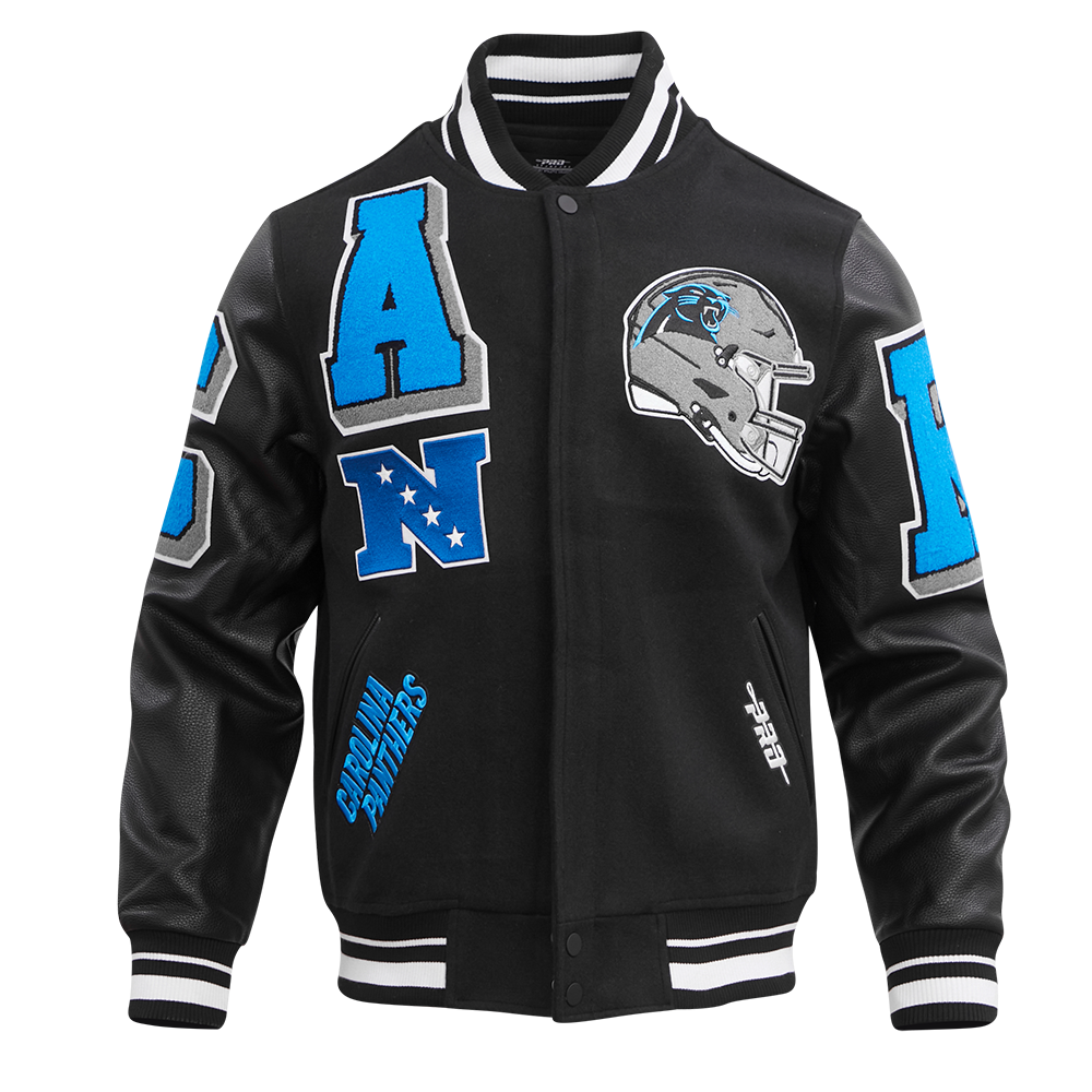 CHAMARRA UNIVERSITARIA NFL CAROLINA PANTHERS MASH UP