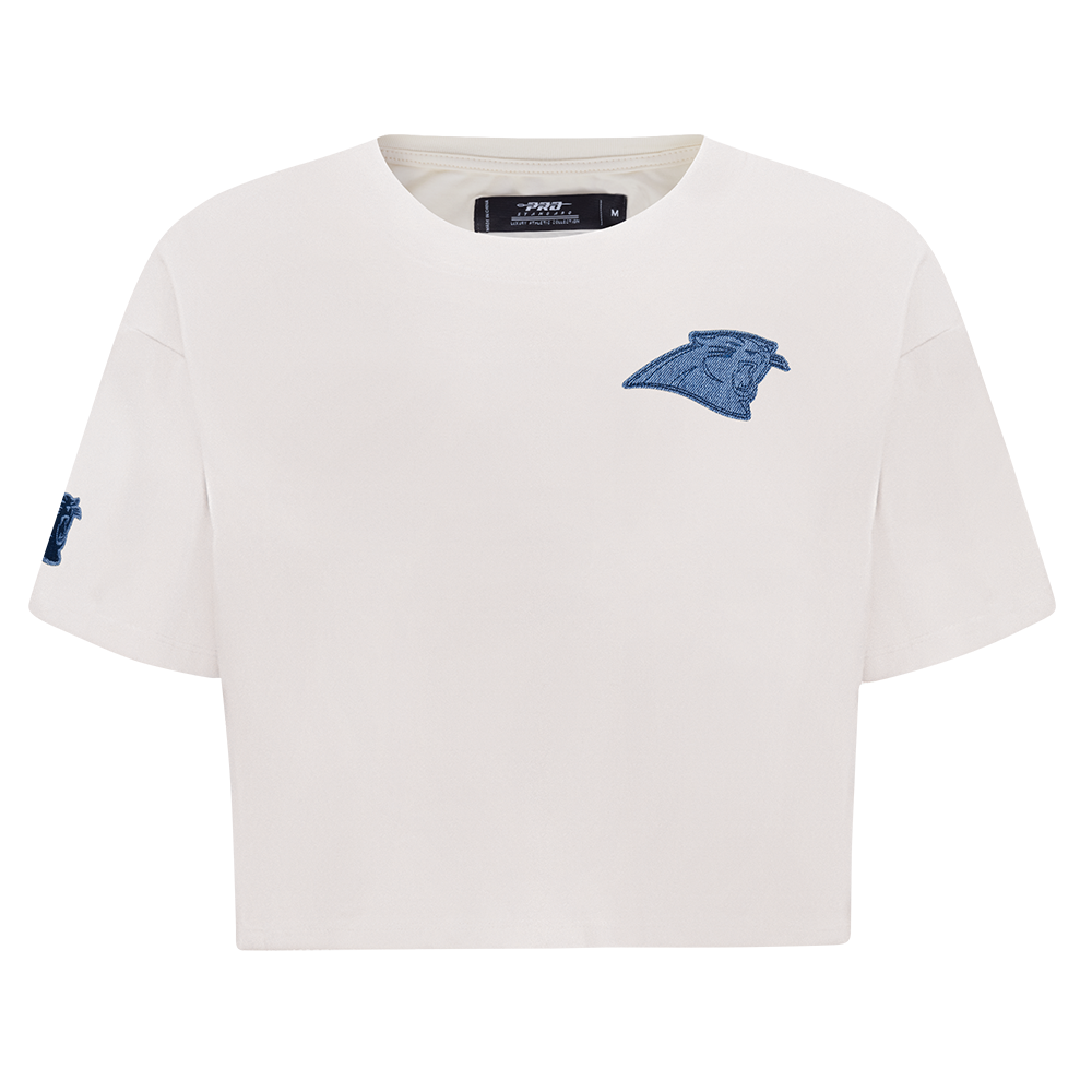 PLAYERA NFL CAROLINA PANTHERS VARSITY BLUES PARA MUJER