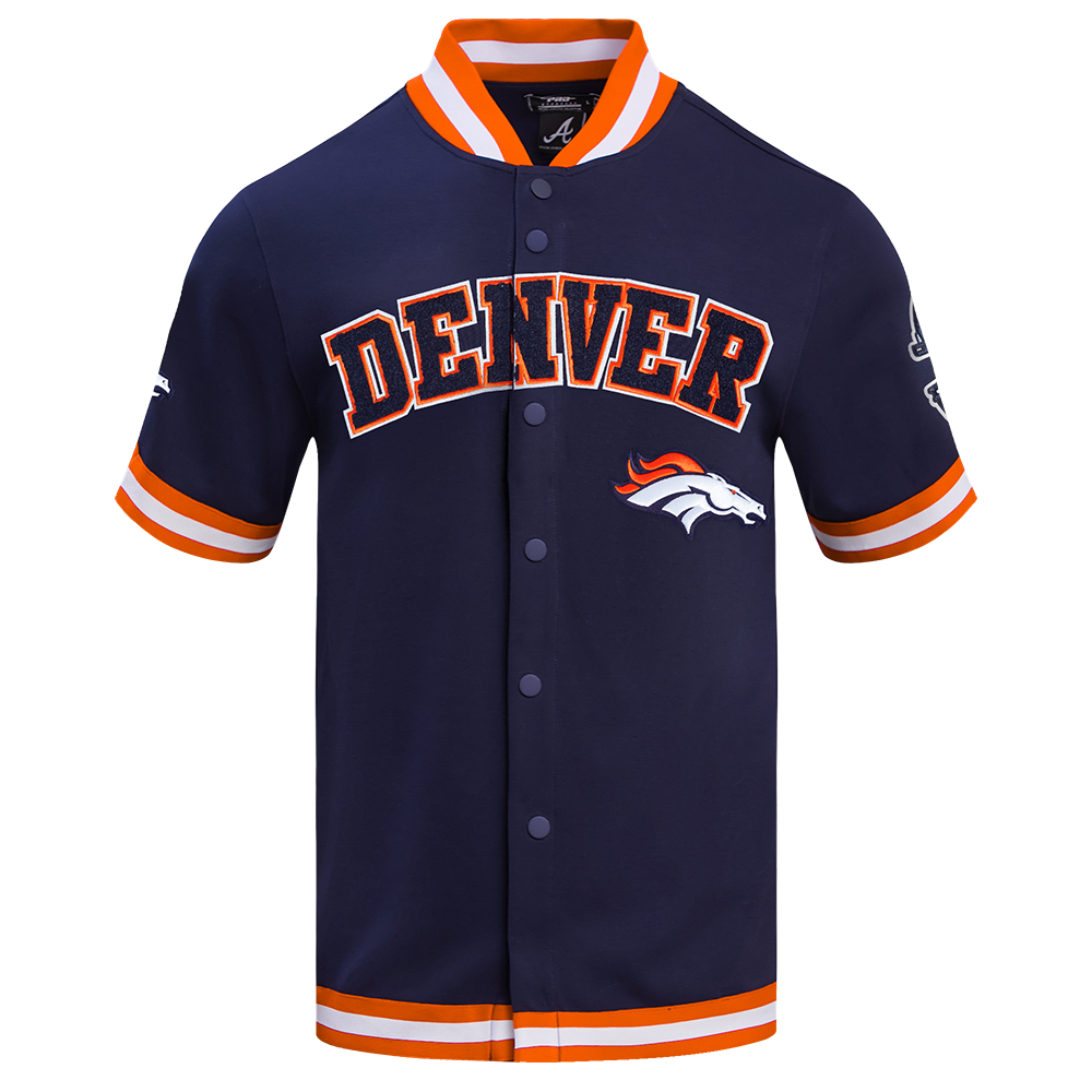 SOBRECAMISA DE MANGA CORTA NFL DENVER BRONCOS CLASSIC CHENILLE