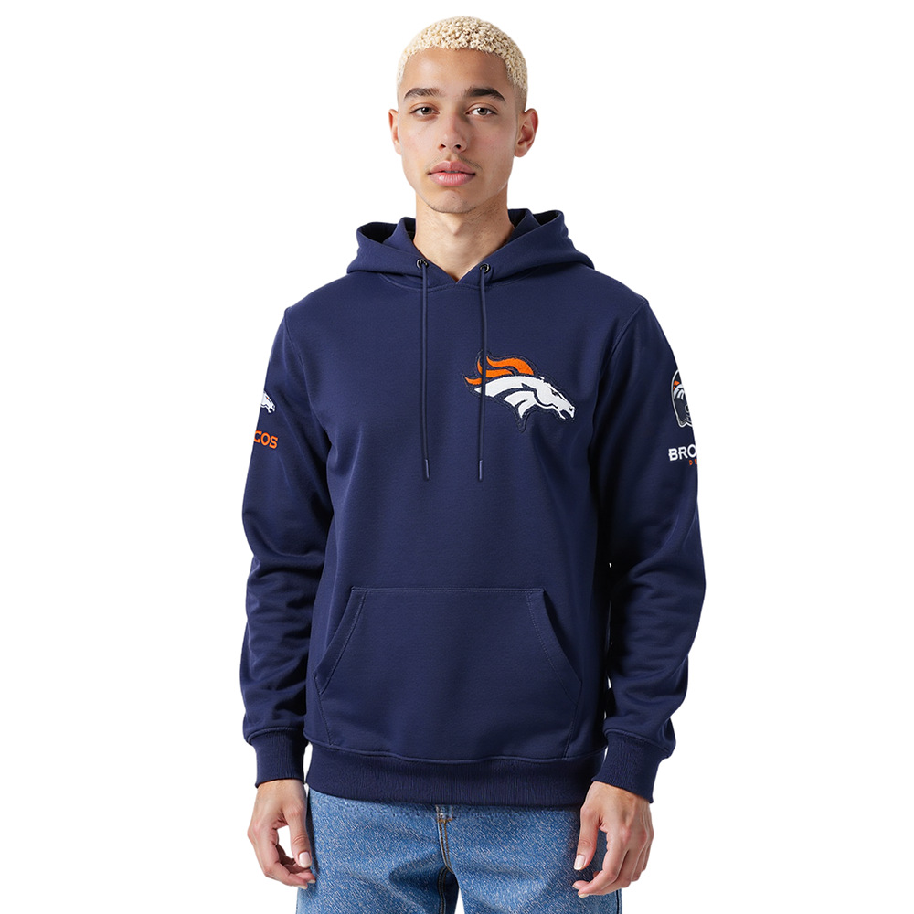 SUDADERA CON GORRO NFL DENVER BRONCOS CLASSIC CHENILLE
