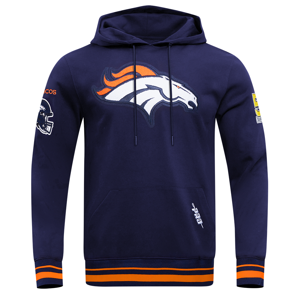 SUDADERA CON GORRO NFL DENVER BRONCOS MASH UP