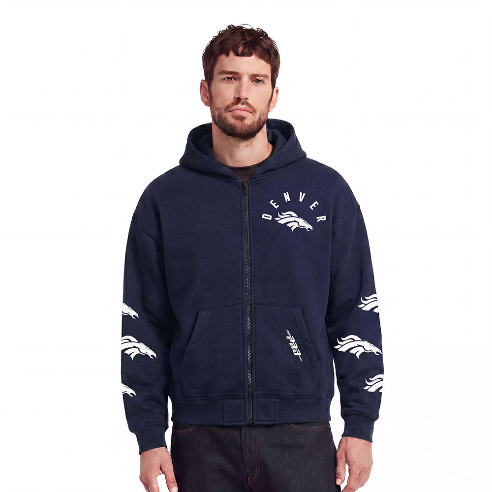 SUDADERA CON CIERRE NFL DENVER BRONCOS ALL PRO