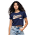 PLAYERA CROP NFL DENVER BRONCOS SCRIPT TAIL PARA MUJER