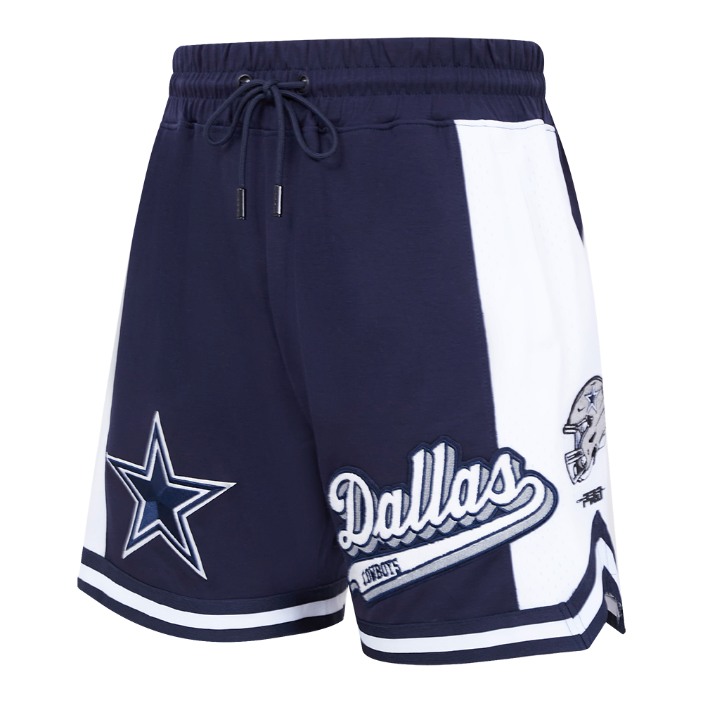 SHORTS DE BASQUETBOL NFL DALLAS COWBOYS SCRIPT TAIL