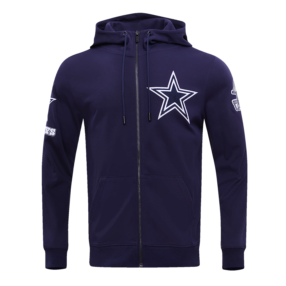 SUDADERA CON CIERRE NFL DALLAS COWBOYS CLASSIC CHENILLE