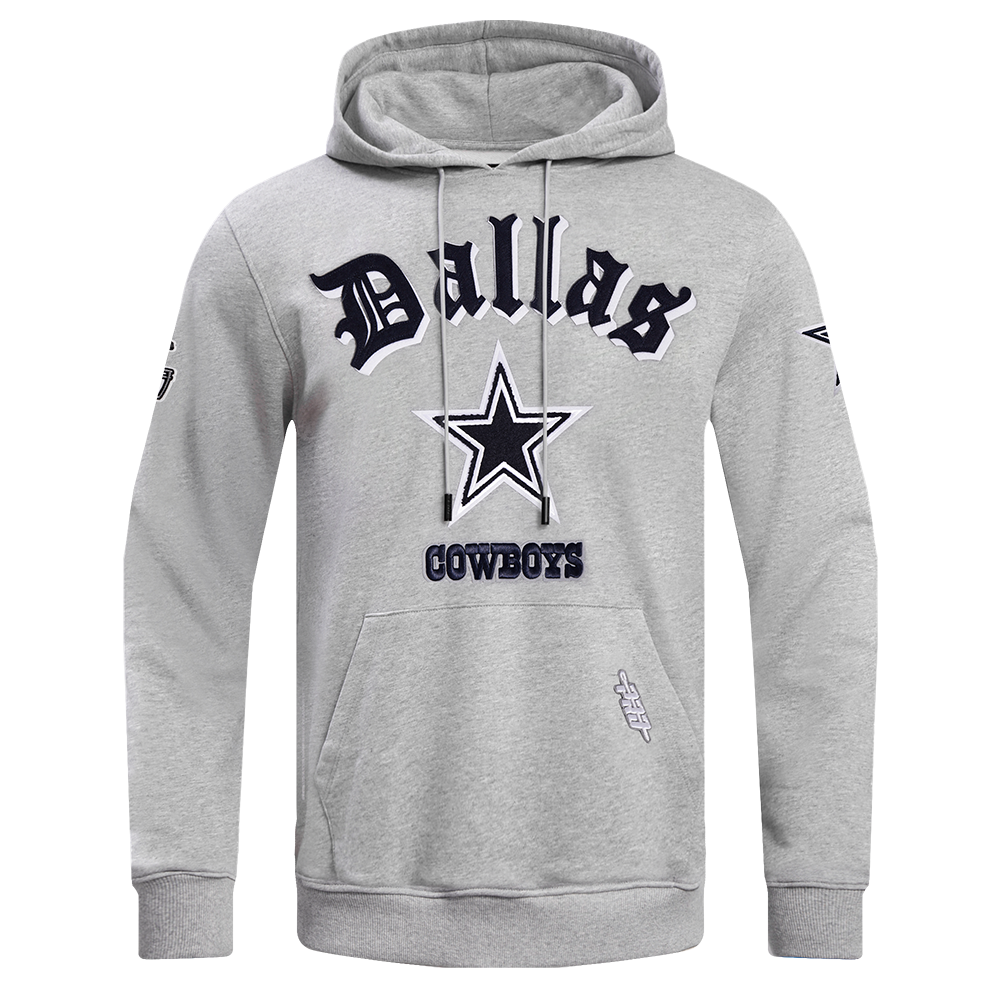 SUDADERA CON GORRO NFL DALLAS COWBOYS OLD ENGLISH