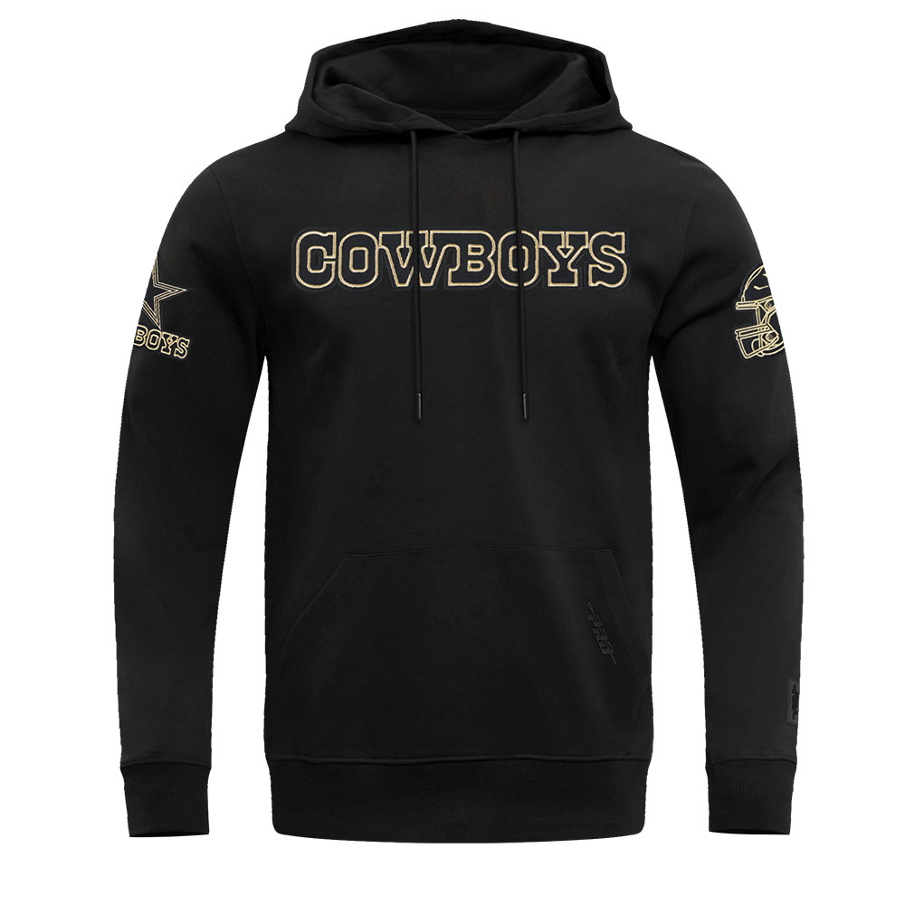 SUDADERA CON GORRO NFL DALLAS COWBOYS BLACK&GOLD