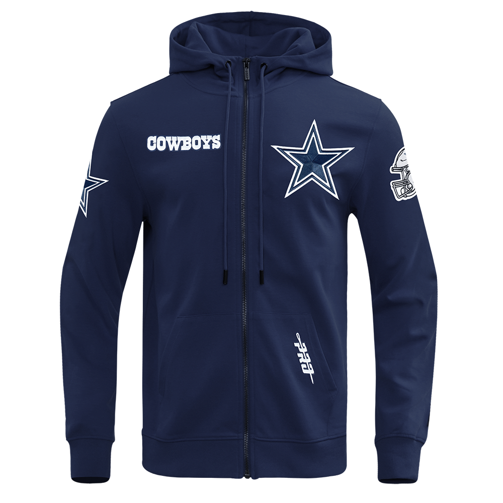 SUDADERA CON CIERRE NFL DALLAS COWBOYS  CLASSIC WIND