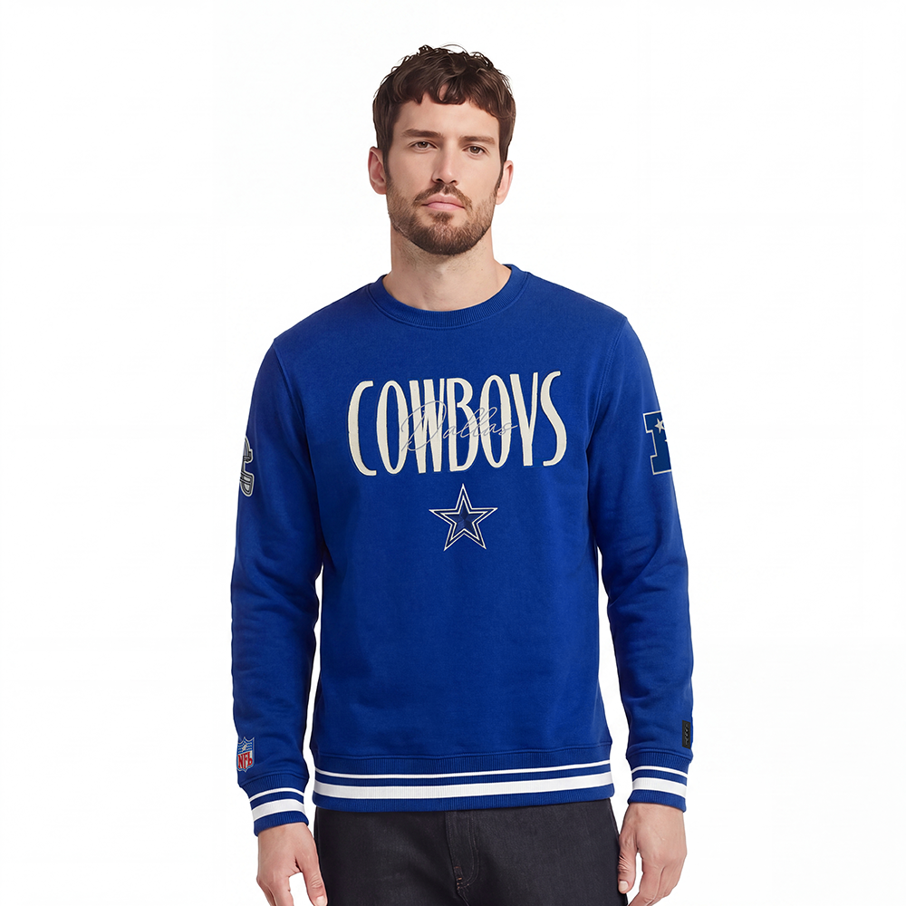 SUDADERA DE CUELLO REDONDO NFL DALLAS COWBOYS ORIGINAL PLAYERS