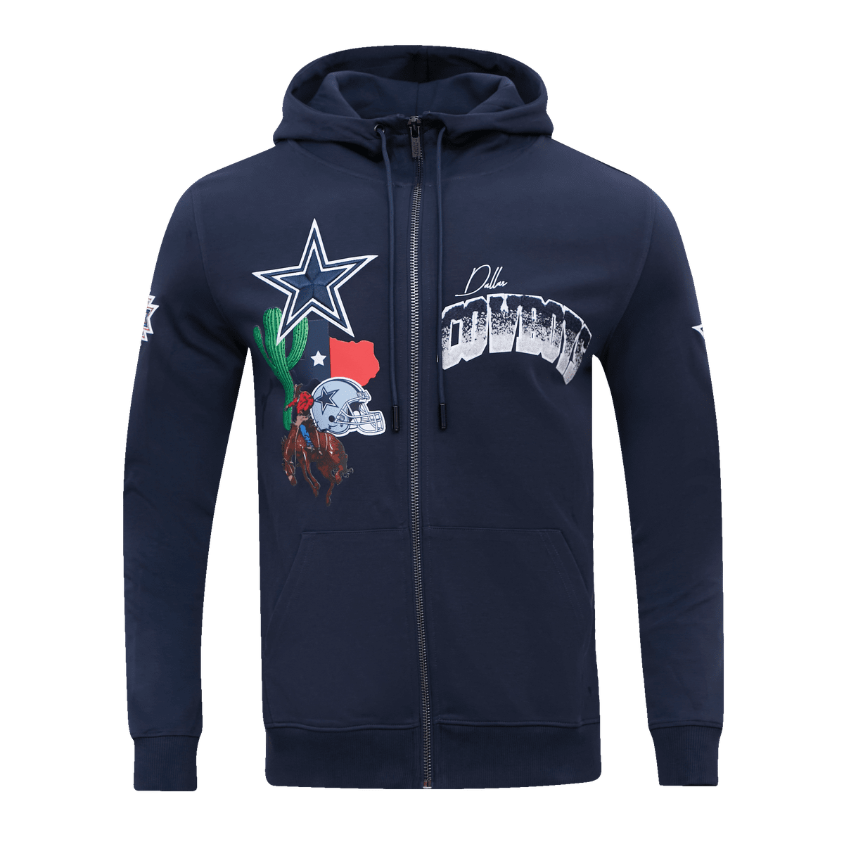 SUDADERA CON CIERRE NFL DALLAS COWBOYS HOME TOWN