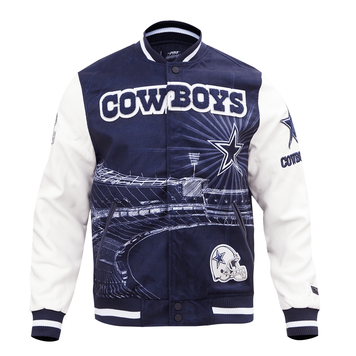 CHAMARRA UNIVERSITARIA NFL DALLAS COWBOYS REMIX VARSITY