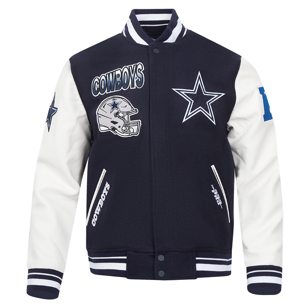 CHAMARRA UNIVERSITARIA NFL DALLAS COWBOYS TURN IT UP