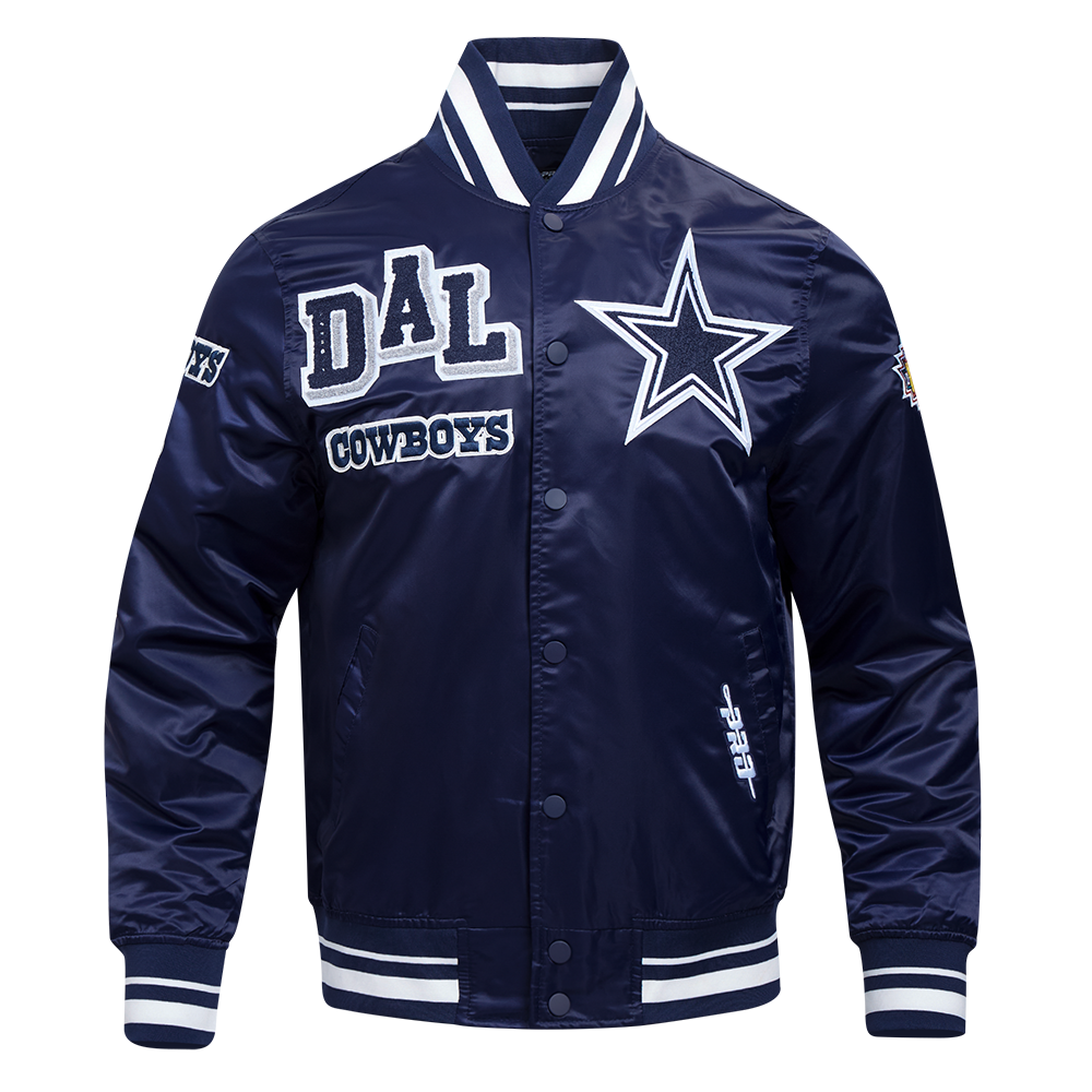 CHAMARRA DE SATÉN NFL DALLAS COWBOYS MASH UP