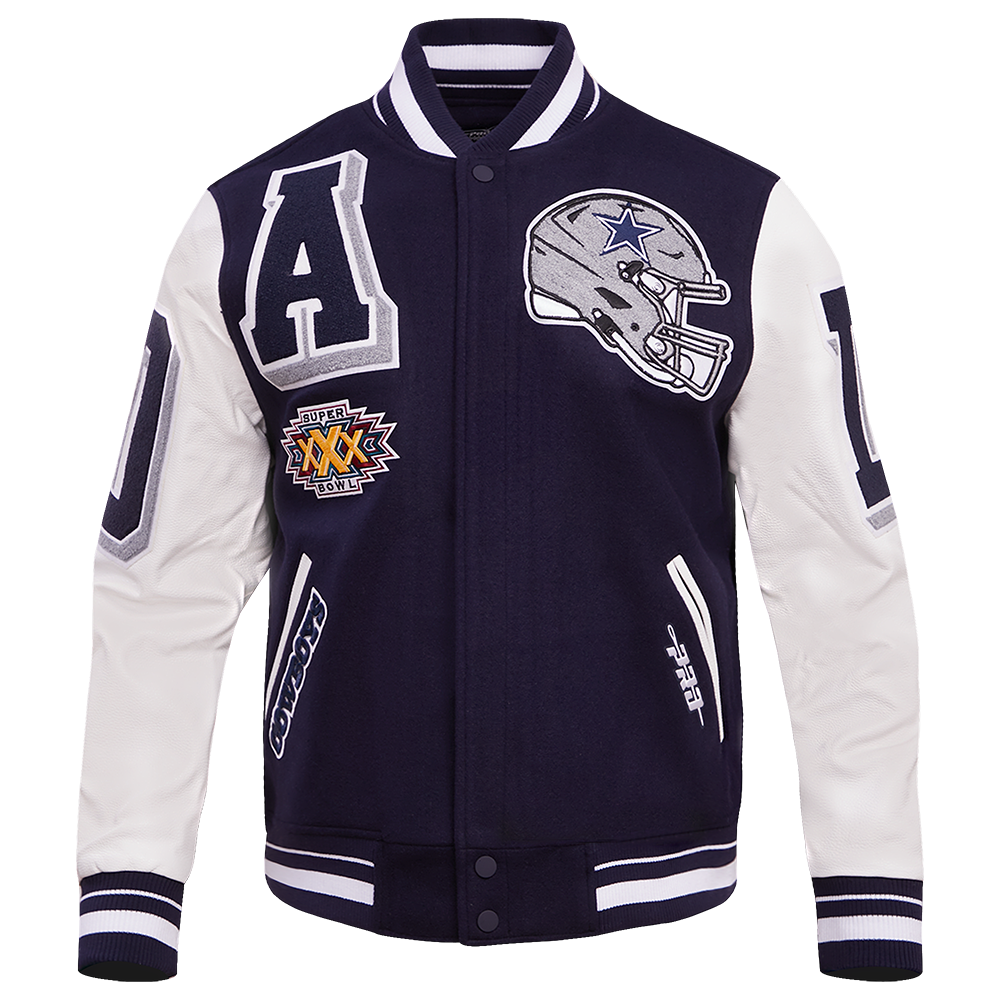 CHAMARRA UNIVERSITARIA NFL DALLAS COWBOYS MASH UP