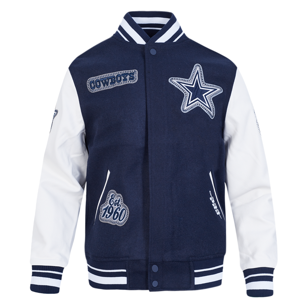 CHAMARRA UNIVERSITARIA NFL DALLAS COWBOYS DIY PICK STITCH