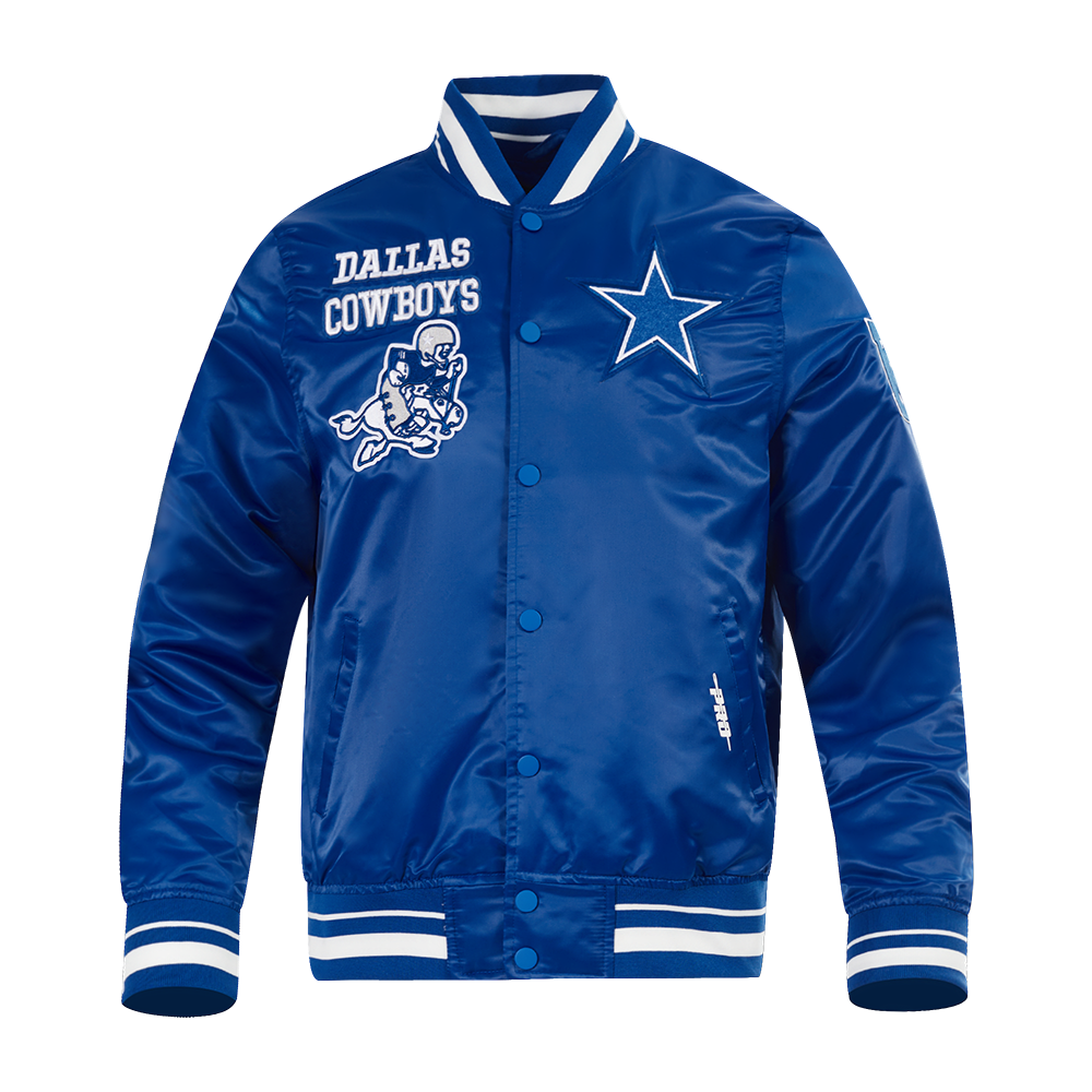 CHAMARRA DE SATÍN NFL DALLAS COWBOYS RETRO CLASSICS