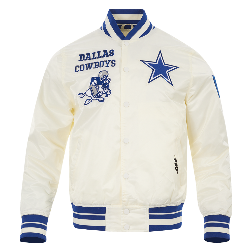 CHAMARRA DE SATÍN NFL DALLAS COWBOYS RETRO CLASSICS