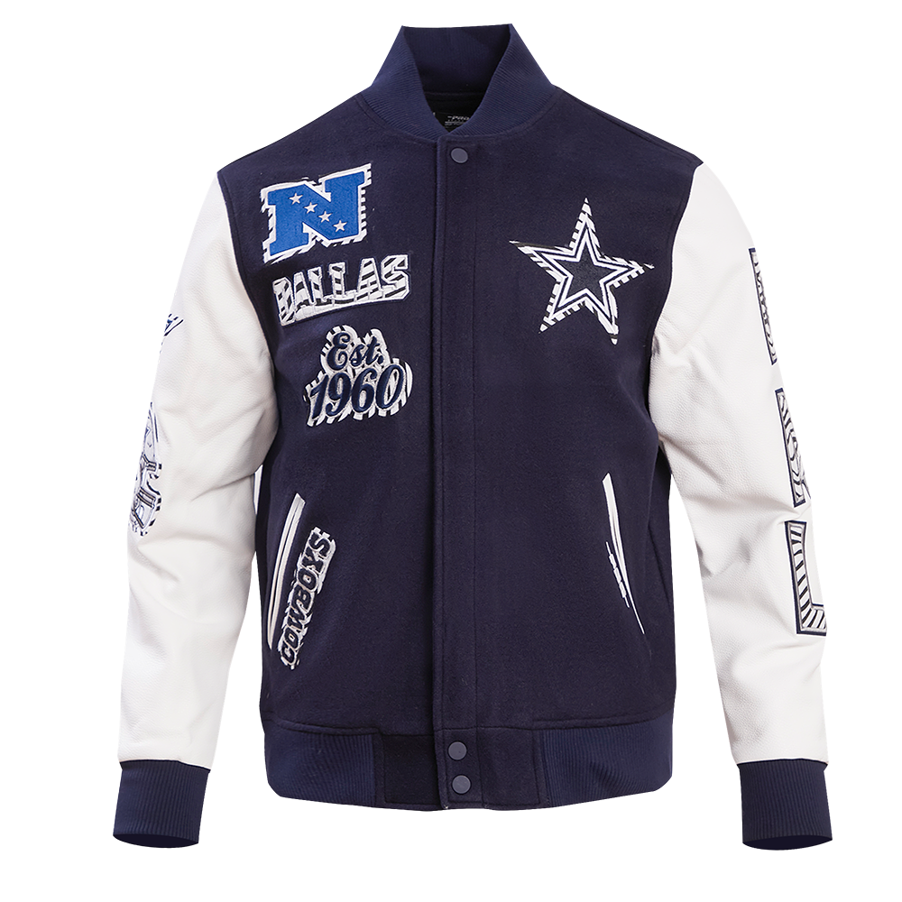 CHAMARRA UNIVERSITARIA NFL DALLAS COWBOYS ANIMAL PRINT