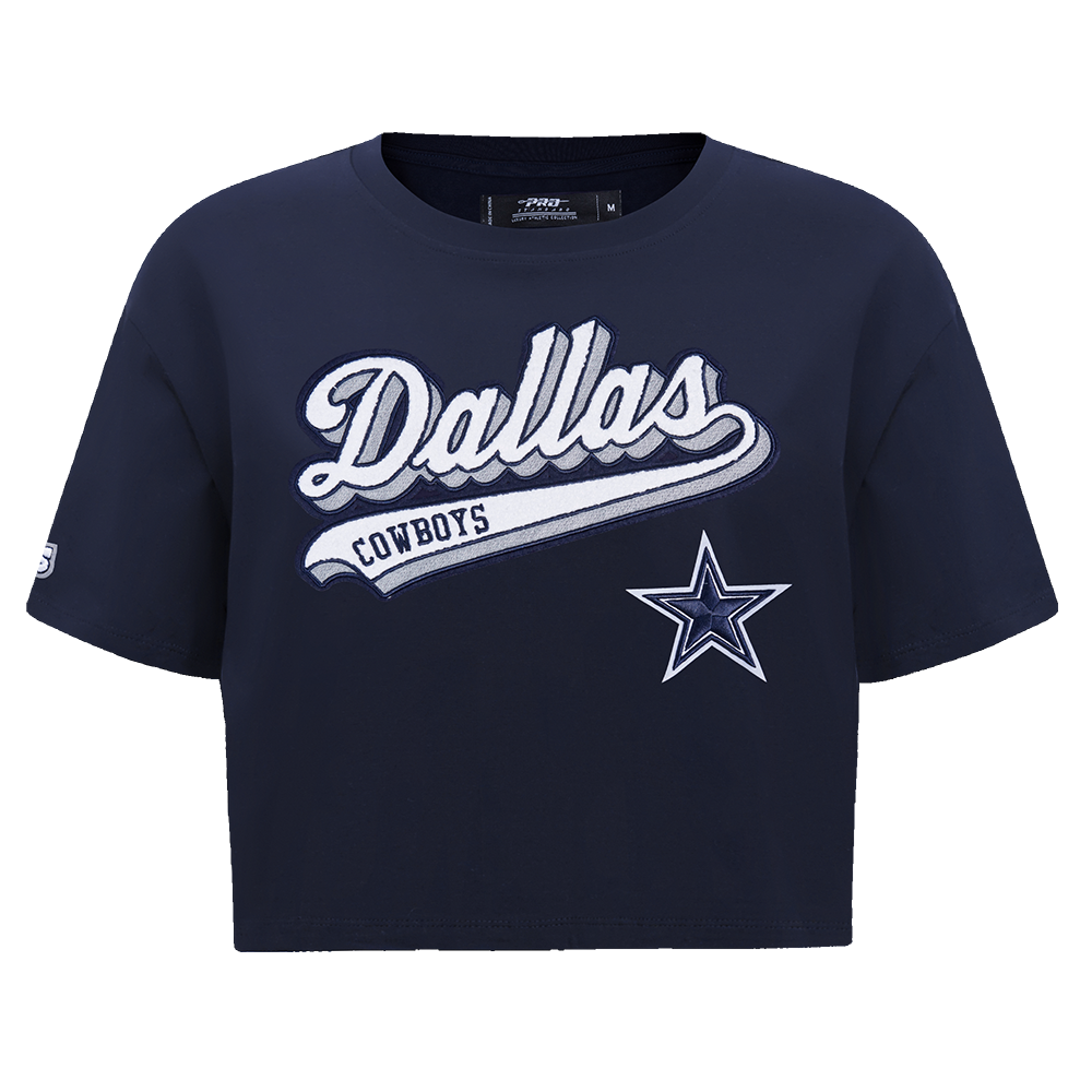 PLAYERA NFL DALLAS COWBOYS SCRIPT TAIL PARA MUJER