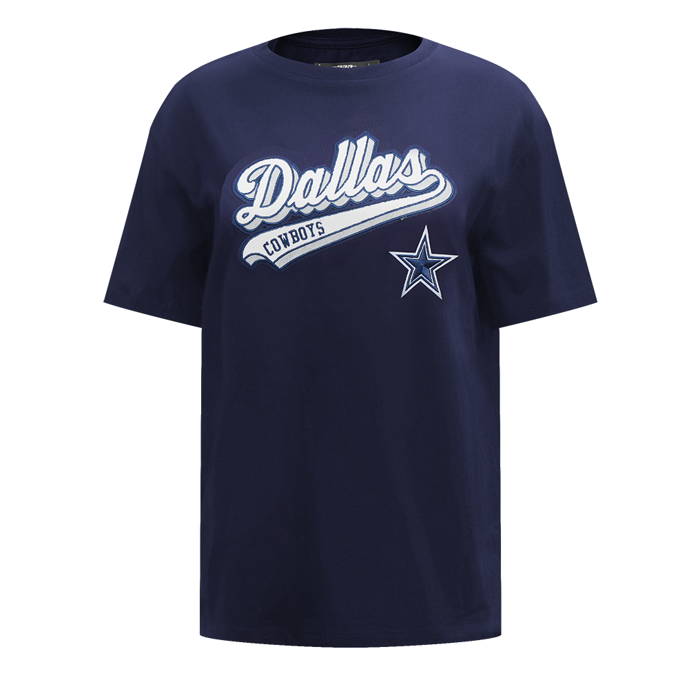 PLAYERA BOYFRIEND NFL DALLAS COWBOYS SCRIPT TAIL PARA MUJER