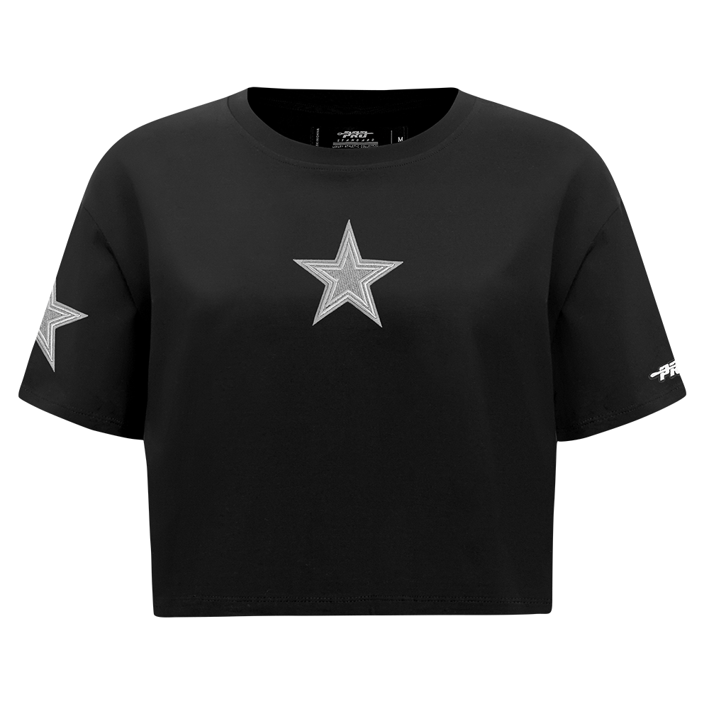 PLAYERA CROP NFL DALLAS COWBOYS REVERSE FRENCH TERRY PARA MUJER