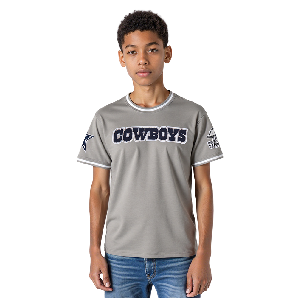 PLAYERA NFL DALLAS COWBOYS CLASSIC CHENILLE PARA NIÑO JUNIOR