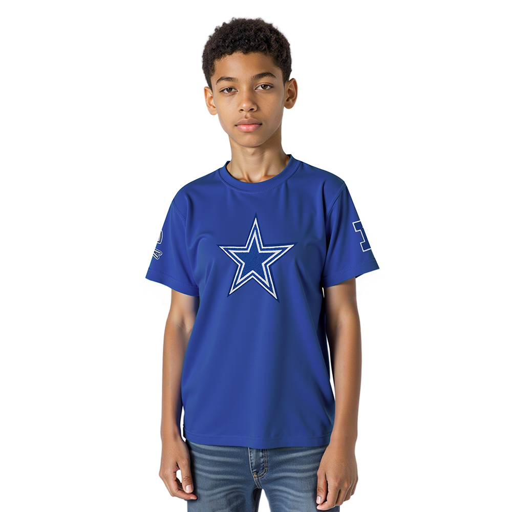 PLAYERA NFL DALLAS COWBOYS RETRO CLASSICS PARA NIÑO JUNIOR