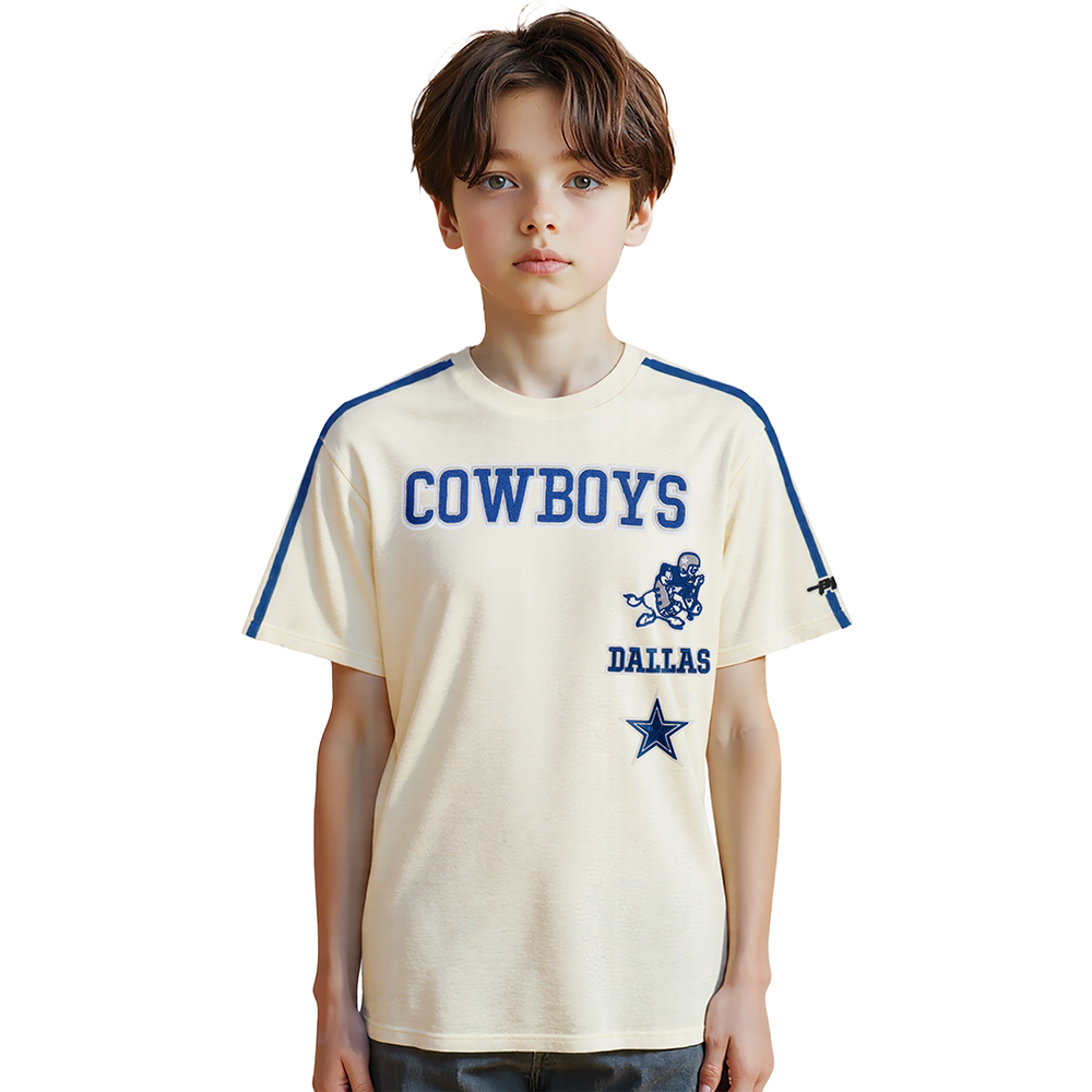 PLAYERA NFL DALLAS COWBOYS RETRO CLASSICS PARA NIÑO JUNIOR