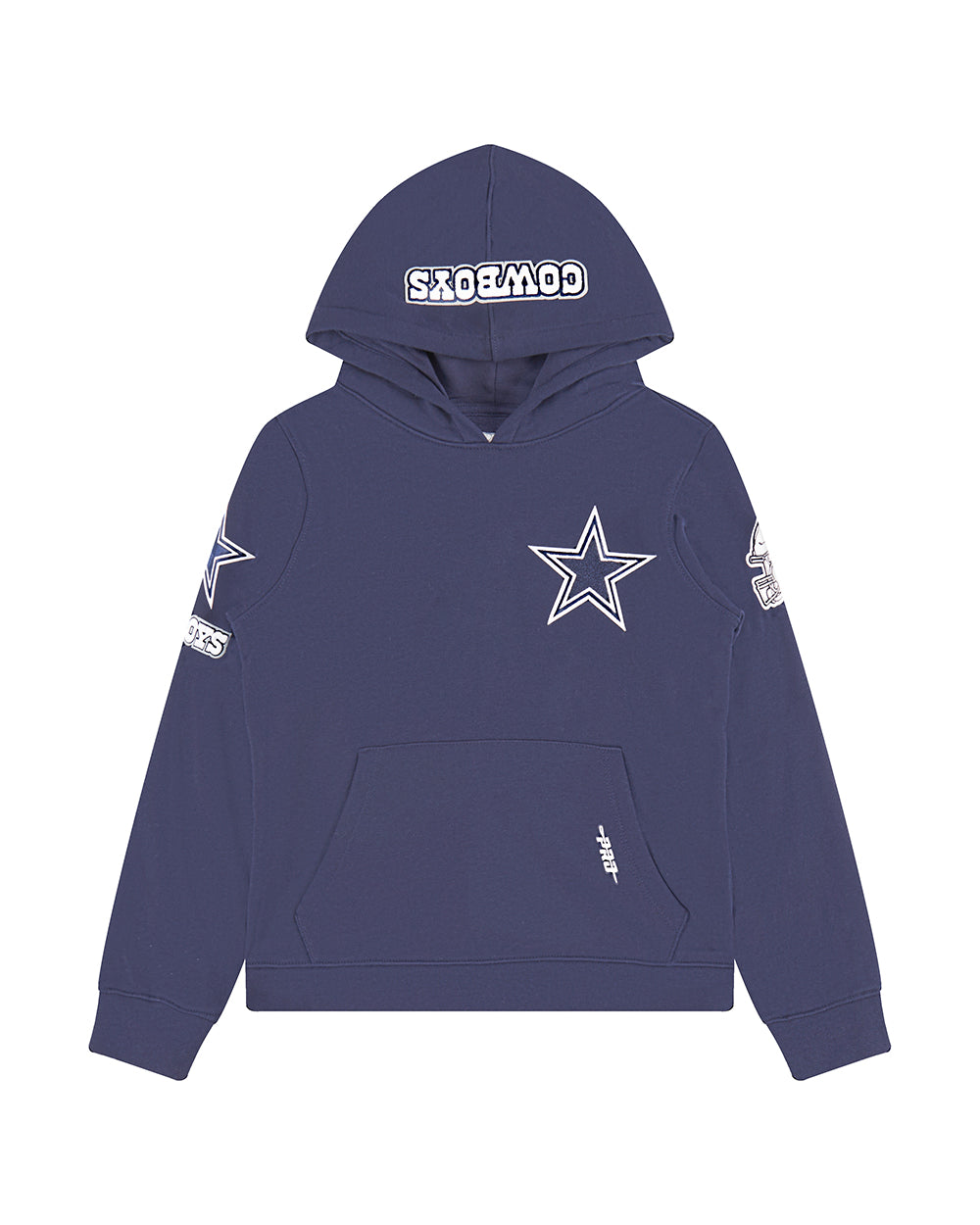 SUDADERA CON GORRO NFL DALLAS COWBOYS CLASSIC CHENILLE PARA NIÑO JUNIOR
