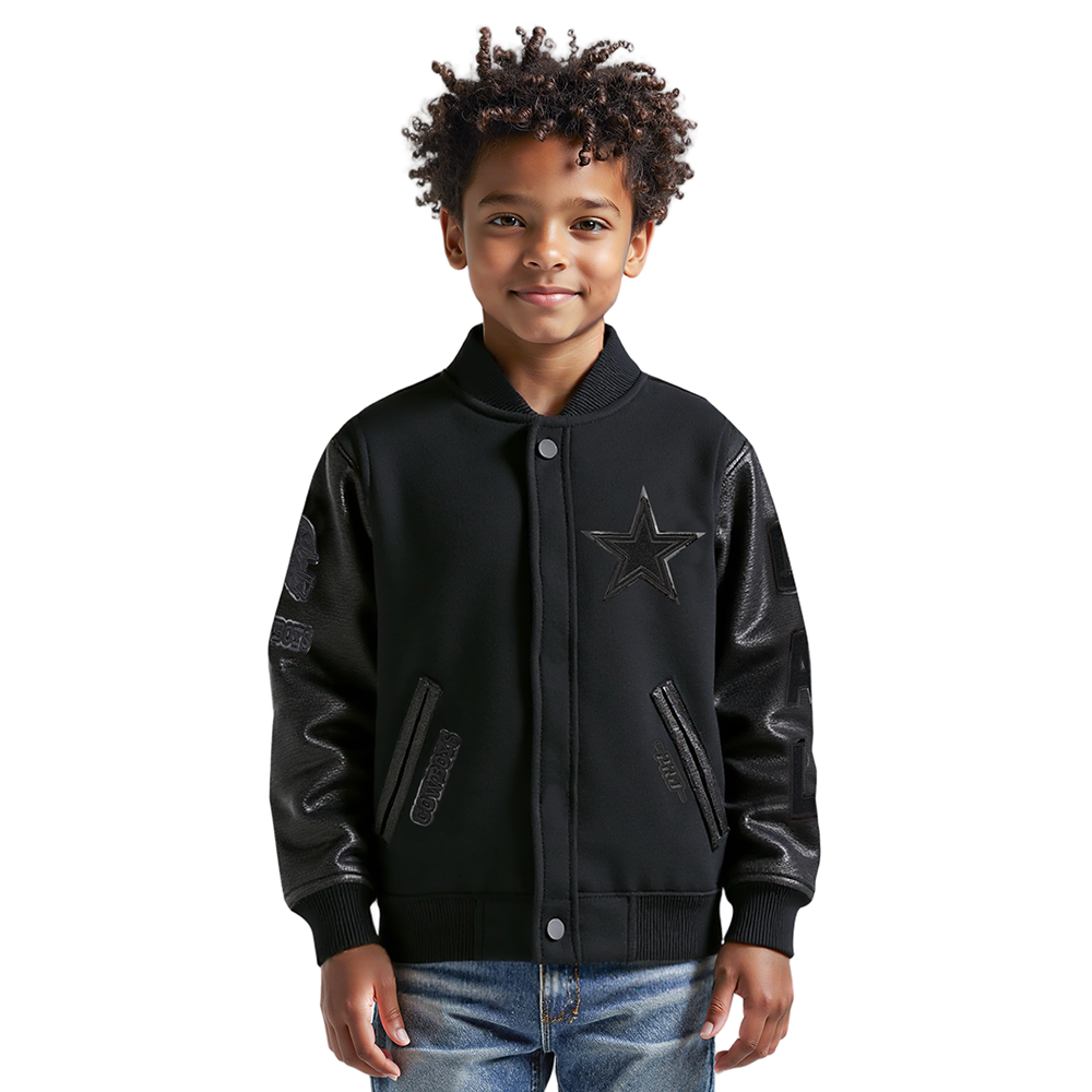 CHAMARRA UNIVERSITARIA NFL DALLAS COWBOYS CLASSIC 3BK PARA NIÑO JUNIOR