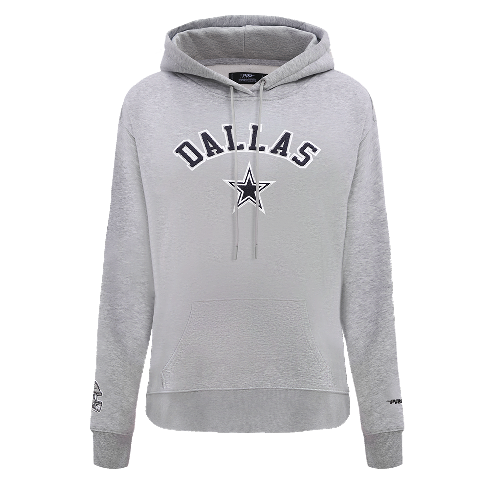 SUDADERA CON GORRO NFL DALLAS COWBOYS CLASSIC ESSENTIALS PARA MUJER