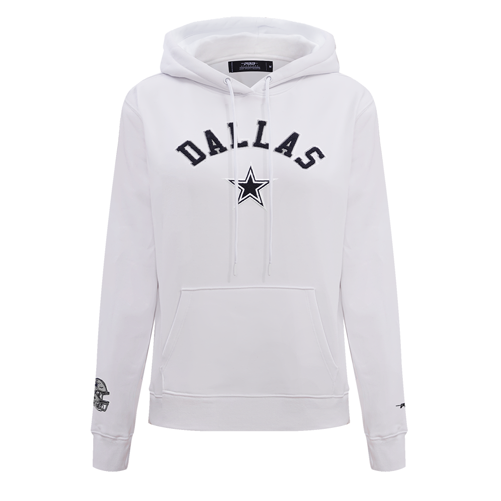 SUDADERA CON GORRO NFL DALLAS COWBOYS CLASSIC ESSENTIALS PARA MUJER