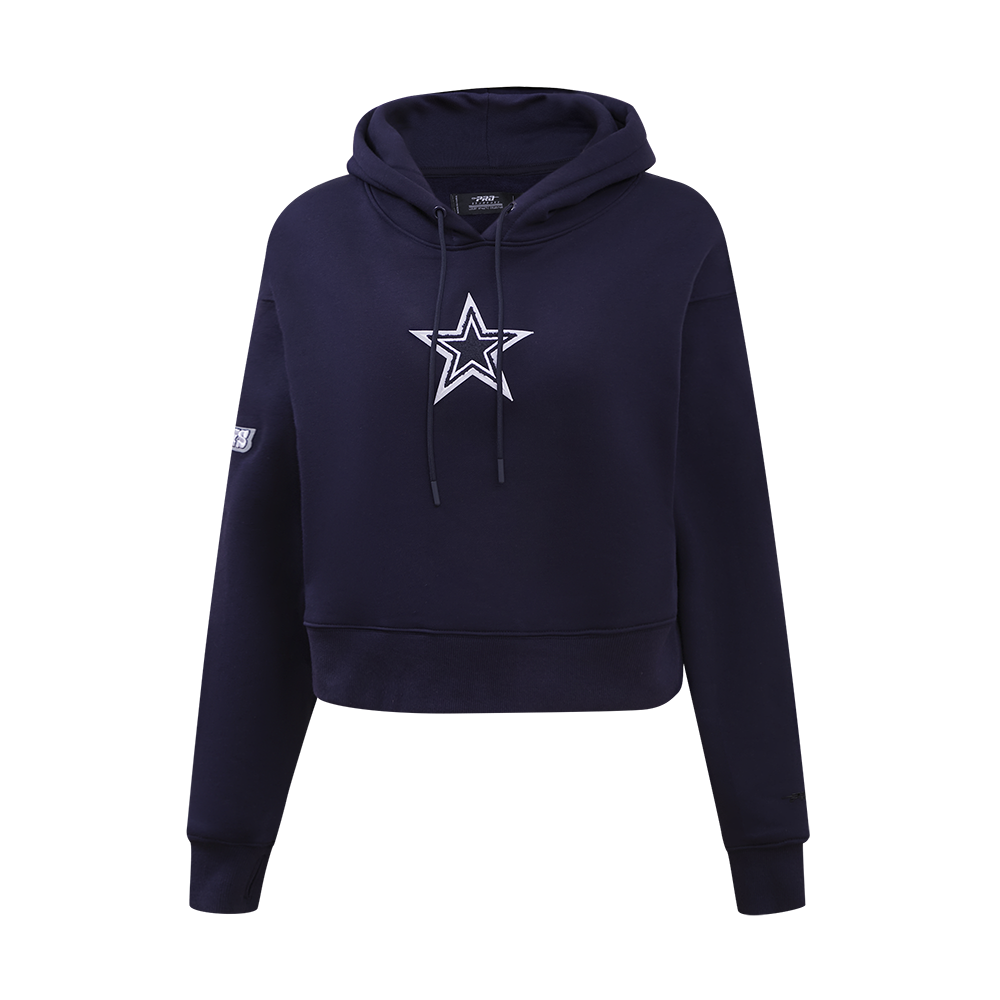 SUDADERA CON GORRO NFL DALLAS COWBOYS CLASSIC ESSENTIALS PARA MUJER