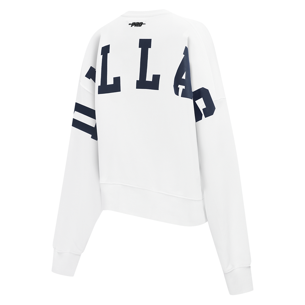SUDADERA DE CUELLO REDONDO NFL DALLAS COWBOYS WINGSPAN PARA MUJER