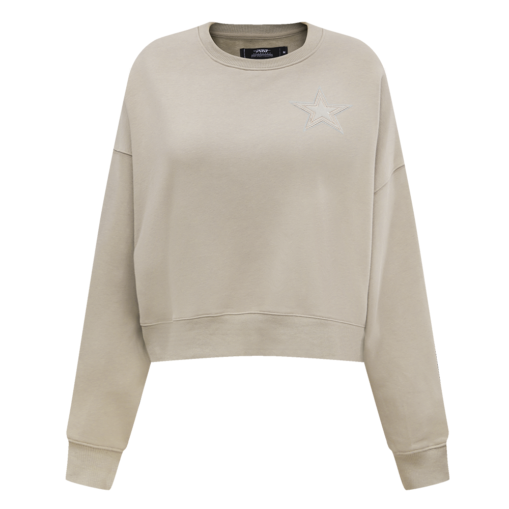 SUDADERA DE CUELLO REDONDO NFL DALLAS COWBOYS NEUTRAL PARA MUJER