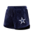 SHORTS DE BASKETBALL NFL DALLAS COWBOYS CLASSIC ESSENTIALS PARA MUJER