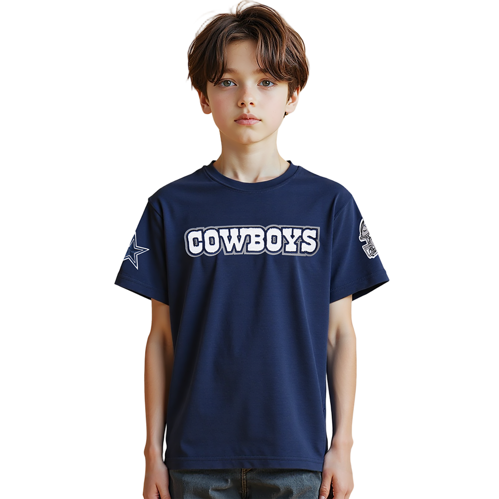 PLAYERA NFL DALLAS COWBOYS CLASSIC CHENILLE PARA NIÑO