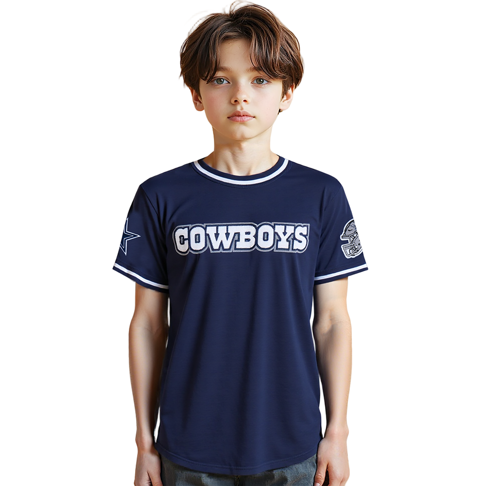 PLAYERA NFL DALLAS COWBOYS CLASSIC CHENILLE PARA NIÑO