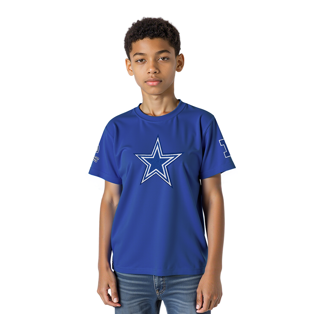 PLAYERA NFL DALLAS COWBOYS RETRO CLASSICS PARA NIÑO
