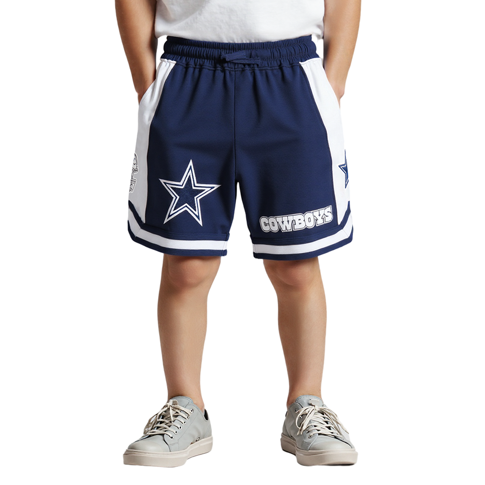 SHORTS DE MALLA NFL DALLAS COWBOYS CLASSIC CHENILLE PARA NIÑO