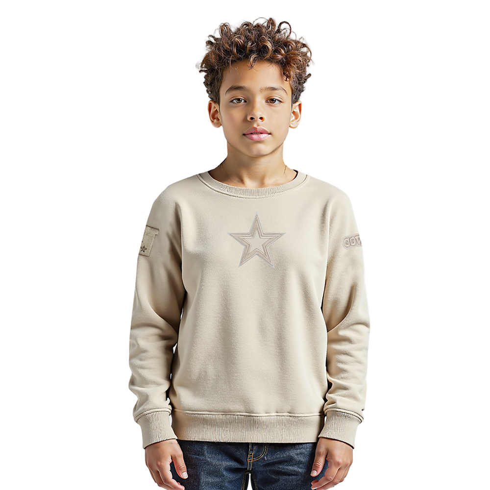 SUDADERA DE CUELLO REDONDO NFL DALLAS COWBOYS NEUTRAL PARA NIÑO