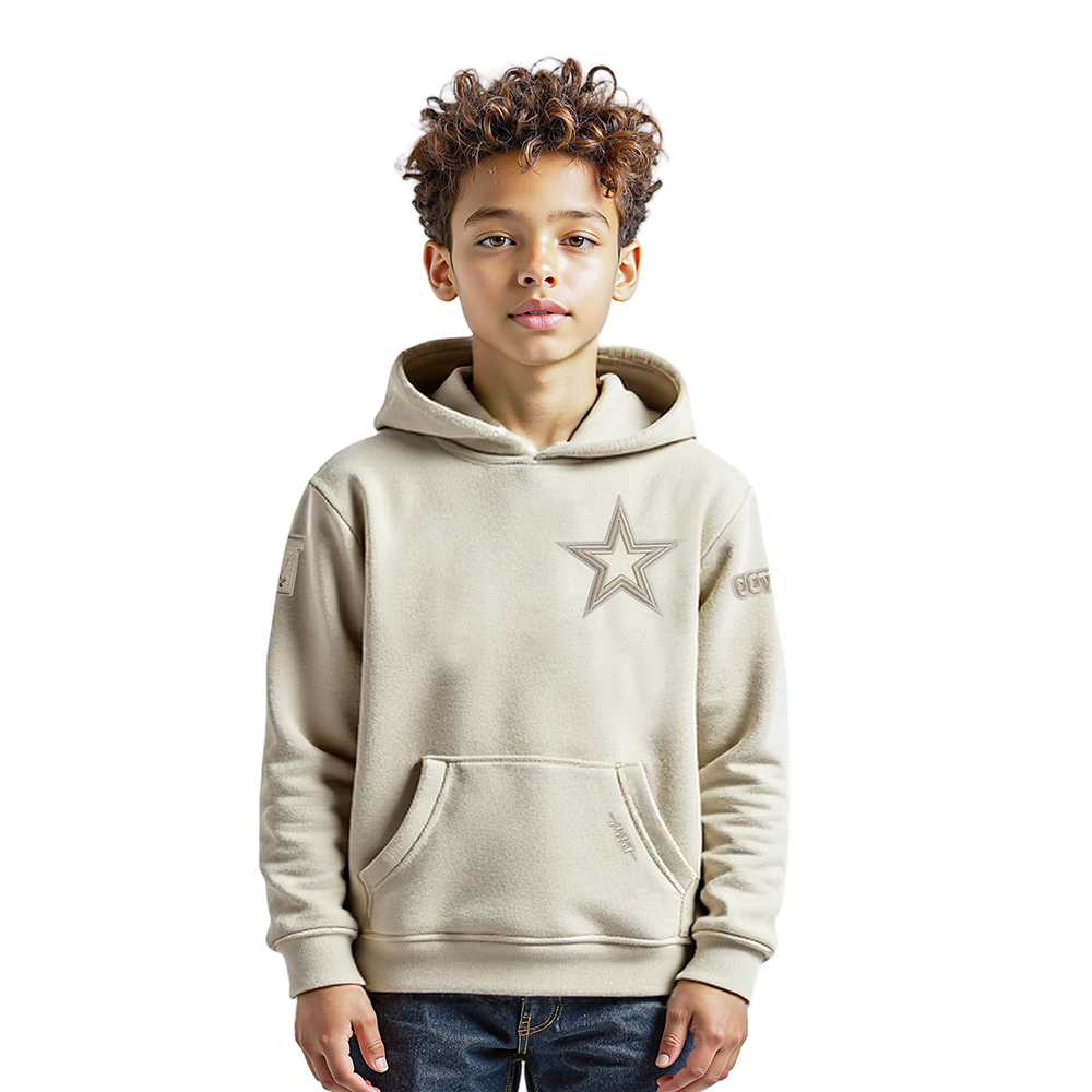 SUDADERA CON GORRO NFL DALLAS COWBOYS NEUTRAL PARA NIÑO