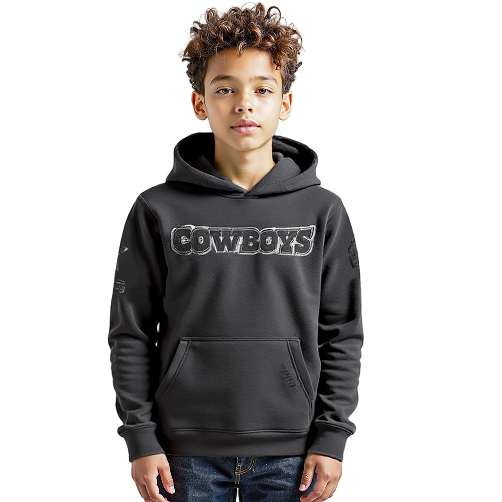 SUDADERA CON GORRO NFL DALLAS COWBOYS CLASSIC 3BK PARA NIÑO