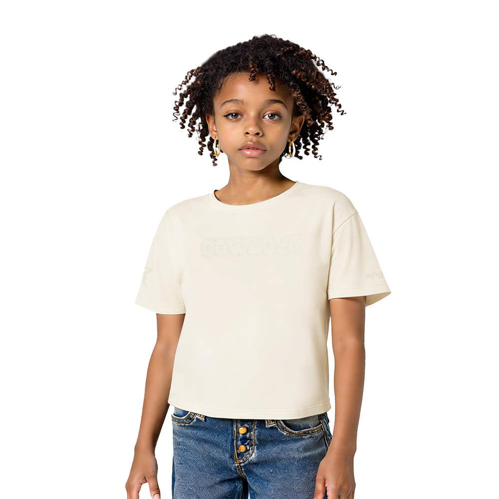 PLAYERA NFL DALLAS COWBOYS NEUTRAL PARA NIÑA
