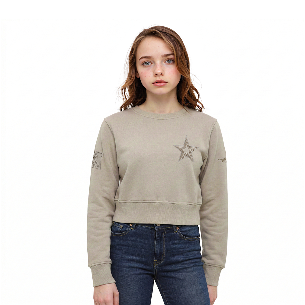 SUDADERA DE CUELLO REDONDO NFL DALLAS COWBOYS NEUTRAL PARA NIÑA