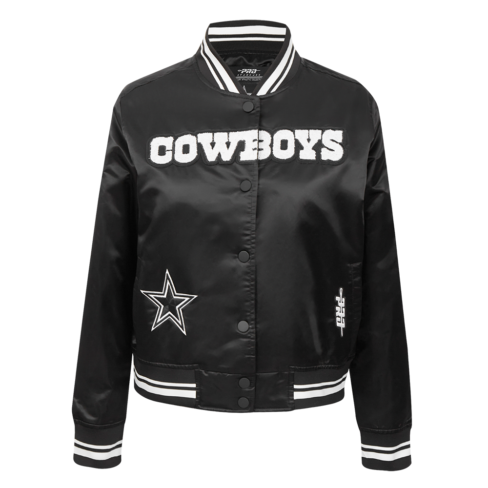 CHAMARRA DE SATÍN NFL DALLAS COWBOYS PEARLS PARA MUJER