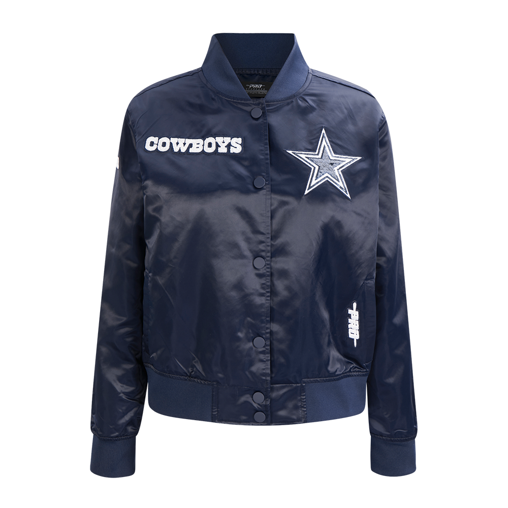CHAMARRA DE SATÍN NFL DALLAS COWBOYS GAME DAY CLASSICS PARA MUJER
