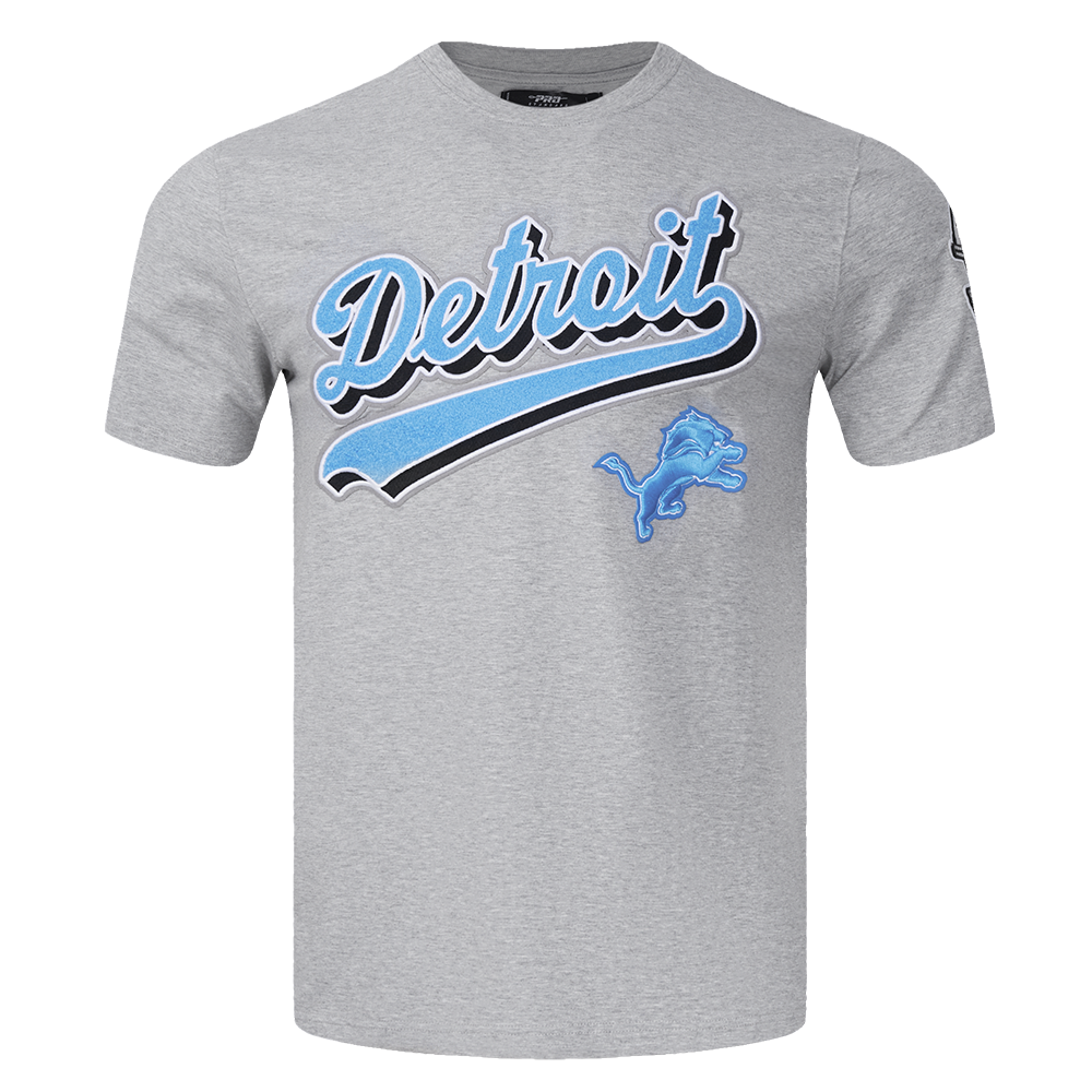 PLAYERA NFL DETROIT LIONS SCRIPT TAIL